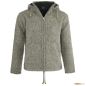 Preview: Wolljacke aus Schafwolle Modell Max Naturbraun
